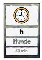 Vorschau - Poster - Lernplakate / Tafelmaterial Zeitmaße (Zeiteinheiten) - Seite 3
