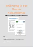 Vorschau - Arbeitsblätter - Geschichte - Einführung in das Thema Kolonialismus - Deckblatt