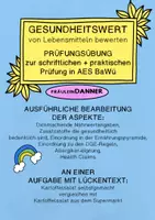 Vorschau - Unterrichtsreihen - Gesundheitswert Lebensmittel AES - Ernährung (PRÜFUNGS-)ÜBUNG - Deckblatt