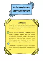 Vorschau - Unterrichtsreihen - Gesundheitswert Lebensmittel AES - Ernährung (PRÜFUNGS-)ÜBUNG - Seite 1