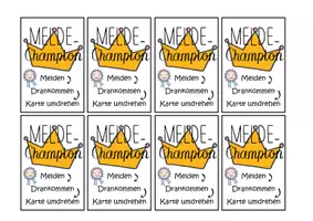 Vorschau - Aufgabenkarten - Meldechampion: Mündliche Mitarbeit fördern - Seite 3