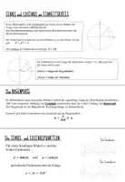 Vorschau - Arbeitsblätter - Merkblatt und Arbeitsblatt zum Thema Sinus und Cosinus / Kosinusam Einheitskreis - Seite 2