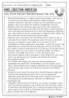 Vorschau - Arbeitsblätter - Sachwissen + Lückentext Brüder Grimm & Hans Christian Andersen - Seite 2