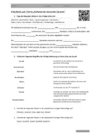 Vorschau - Arbeitsblätter - Arbeitsblätter zum Thema "Alphabet" (Lückentext, Hörverstehen) + Lösung & MP3 - Deckblatt