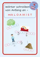 Vorschau - Arbeitsblätter - Wörter schreiben von Anfang an - mit LOAMIST - Lola, Einsterns Schwester - Deckblatt