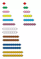 Vorschau - selbst erstellte Cliparts/Grafiken - Montessori Perlenmaterial - Cliparts - Seite 3
