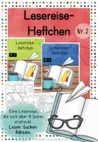 Vorschau - Arbeitsblätter - Lesereise-Heftchen Nr. 2 - Deckblatt