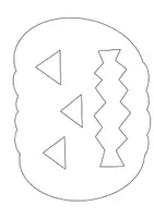 Vorschau - Mal- und Bastelvorlagen - Bastelvorlage Kürbis - Seite 2