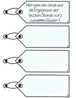 Vorschau - Arbeitsblätter - Moderationskarten für den Sportunterricht Stundenritual - Seite 2
