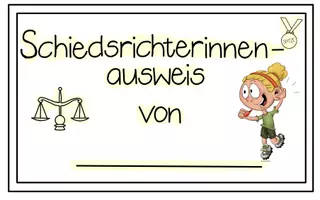 Vorschau - Arbeitsblätter - Die Rolle des Schiedsrichters / Schiedsrichterausweis - Seite 2