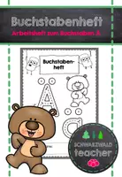 Vorschau - Arbeitsblätter - Buchstabenheft zum Ä mit ersten Übungen zum Ableiten - Deckblatt
