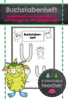 Vorschau - Arbeitsblätter - Buchstabenheft zum Uu mit Übungen zu Silbenkönigen - Deckblatt
