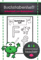 Vorschau - Arbeitsblätter - Buchstabenheft zum F mit Übungen zum Lesen & Schreiben - Deckblatt