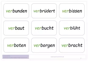Vorschau - Fördermaterial/Inklusion - Lesetraining: Wortbausteine - Paket Lesekarten - Seite 2