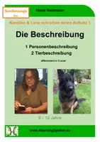 Vorschau - Unterrichtsreihen - Karolien & Lena schreiben einen Aufsatz 1 / Beschreibung - Deckblatt