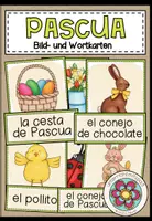 Vorschau - Bildkarten - Pascua - Bild- und Wortkarten (Spanisch) - Deckblatt