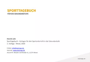 Vorschau - Aufgabenkarten - Trainingstagebuch - Vorlagen für die Sekundarstufe - Seite 2