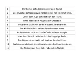 Vorschau - Spiele - 3x Lesen und Kombinieren - Halloween, Weihnachten, Winter (geeignet für Freiarbeit) - Seite 3