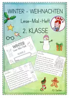 Vorschau - Arbeitsblätter - Winter- & Weihnachtszeit - Materialpaket - Seite 1