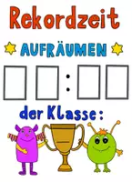 Vorschau - Poster - Rekordzeit Aufräumen Plakat-kostenlos - Seite 3