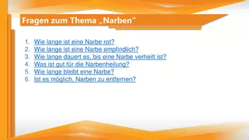 Vorschau - Arbeitsblätter - Arbeitsblätter zum Thema "Narbe" + Lösung & Fragen & MP3 + Infografik - Seite 3