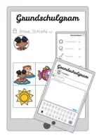 Vorschau - Unterrichtsreihen - Medien und Internet in der Grundschule- Nutzung und Gefahren - Deckblatt