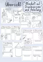 Vorschau - Unterrichtsreihen - Forscherheft Sankt Martin - Aufgaben zum Nacherzählen der Mantelteilung - Seite 1