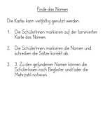Vorschau - Fördermaterial/Inklusion - Nomen im Satz finden I Klasse 2/3 I Kartei Herbst - Seite 2