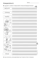 Vorschau - Arbeitsblätter - Bildergeschichten Set I und II (Klasse 2-4) - Seite 3