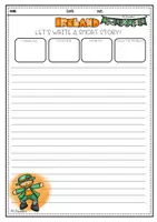 Vorschau - Arbeitsblätter - Ireland | Writing | Storytelling | Roll a story - Seite 2