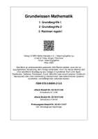 Vorschau - Unterrichtsreihen - Grundwissen Mathematik / bearb. Word & PDF / ab 9 J. - Seite 1
