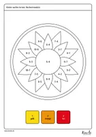 Vorschau - Arbeitsblätter - Materialpaket Rechenmandalas - Seite 2