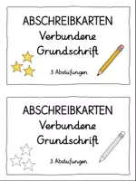 Vorschau - Bildkarten - Abschreibkarten - Verbundene Grundschrift - Seite 2