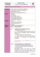 Vorschau - Stundenentwürfe - Quark-Öl-Teig u. Blitzblätterteig - ES 8. Klasse - Seite 1