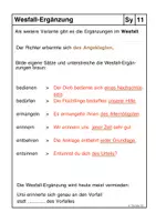 Vorschau - Arbeitsblätter - Grammatikübung - Genitivobjekt - Seite 1