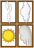 Vorschau - Bildkarten - Bild- und Wortkarten Wetter (DaZ) - Seite 3