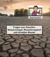 Vorschau - Arbeitsblätter - GEO: Arbeitsblatt zum Dokufilm „Wasserknappheit“ - Deckblatt