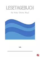 Vorschau - Arbeitsblätter - Lesetagebuch zum Jugendroman Die Welle (in einfacher Sprache) - Deckblatt