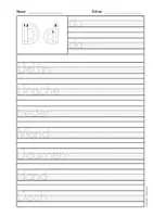 Vorschau - Arbeitsblätter - Arbeitsblätter Buchstabe D Druckschrift, Buchstabeneinführung, DaZ, Deutsch - Seite 3