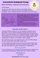 Vorschau - Arbeitsblätter - Buddybook leicht gemacht - Automatische Vorlage für Word-Dokumente - Seite 1