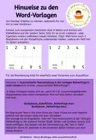 Vorschau - Arbeitsblätter - Buddybook leicht gemacht - Automatische Vorlage für Word-Dokumente - Seite 3