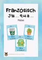 Vorschau - Spiele - "J'ai... Qui a...?" Möbel Französisch - Deckblatt