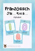 Vorschau - Spiele - "J'ai... Qui a...?" Alphabet Französisch - Deckblatt