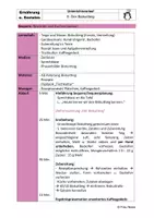 Vorschau - Stundenentwürfe - Biskuitteig - ES 8. Klasse - Seite 1