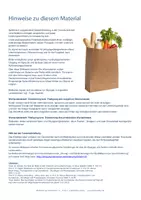 Vorschau - Fördermaterial/Inklusion - Lebensmittel DaZ (2) - Bildkarten & Wortkarten - Seite 1