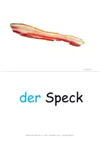 Vorschau - Fördermaterial/Inklusion - Lebensmittel DaZ (2) - Bildkarten & Wortkarten - Seite 2