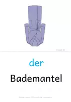 Vorschau - Fördermaterial/Inklusion - Wohnen DaZ - Badezimmer: Bild-Wort-Karten - Bildkarten - Seite 2