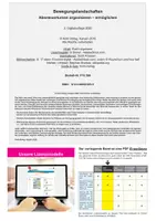 Vorschau - Stundenentwürfe - Bewegungslandschaften Abenteuerturnen | Parcours, Balancieren, Klettern, Schwingen, Stationsbetrieb, Stundenbilder | Sport Grundschule Sekundarstufe Klasse 1-13 - Seite 1