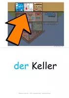 Vorschau - Fördermaterial/Inklusion - Wohnen DaZ - Unser Haus: - 19 Bild-Wort-Karten - Bildkarten - Seite 2