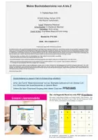 Vorschau - Arbeitsblätter - Meine Buchstabenreime von A bis Z | Deutsch Anfangsunterricht Grundschule Klasse 1-2 | ABC, Buchstaben lernen, Reime, Lesen lernen, Förderbedarf, Feinmotorik - Seite 1